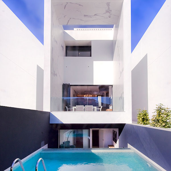 white villas albir vista exterior